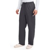 image:imageCherokee Scrub Pants for Men Cargo Nursing Bottom with Zip Fly 7 Pockets Elastic Waist amp 2Way Stretch Fabric  4243Pewter
