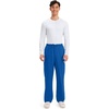 image:imageCherokee Scrub Pants for Men Cargo Nursing Bottom with Zip Fly 7 Pockets Elastic Waist amp 2Way Stretch Fabric  4243Royal