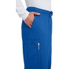 image:imageCherokee Scrub Pants for Men Cargo Nursing Bottom with Zip Fly 7 Pockets Elastic Waist amp 2Way Stretch Fabric  4243Royal