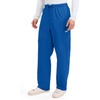 image:imageCherokee Scrub Pants for Men Cargo Nursing Bottom with Zip Fly 7 Pockets Elastic Waist amp 2Way Stretch Fabric  4243Royal