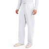 image:imageCherokee Scrub Pants for Men Cargo Nursing Bottom with Zip Fly 7 Pockets Elastic Waist amp 2Way Stretch Fabric  4243White