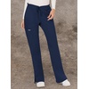image:imageCherokee Scrub Pants for Women Mid Rise Flare Yoga Scrubs Pant 2Way Stretch Drawstring Medical Bottoms 5 PocketsWW120Navy