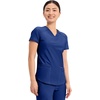 image:imageCherokee Scrub Top Women VNeck Classic Fit 2 Pocket Form Medical ScrubsGalaxy Blue