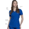 image:imageCherokee Scrub Top Women VNeck Classic Fit 2 Pocket Form Medical ScrubsRoyal