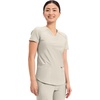image:imageCherokee Scrub Top Women VNeck Classic Fit 2 Pocket Form Medical ScrubsSummer Sand
