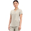 image:imageCherokee Scrub Top Women VNeck Classic Fit 2 Pocket Form Medical ScrubsSummer Sand