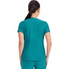 image:imageCherokee Scrub Top Women VNeck Classic Fit 2 Pocket Form Medical ScrubsTeal Blue