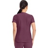 image:imageCherokee Scrub Top Women VNeck Classic Fit 2 Pocket Form Medical ScrubsWine
