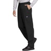 image:imageCherokee Scrub for Men Fly Front Cargo Pant with 7 Pocket Durable Fade Resistant Fabric  4000Black