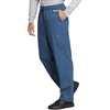 image:imageCherokee Scrub for Men Fly Front Cargo Pant with 7 Pocket Durable Fade Resistant Fabric  4000Caribbean Blue