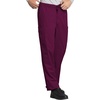image:imageCherokee Scrub for Men Fly Front Cargo Pant with 7 Pocket Durable Fade Resistant Fabric  4000Wine