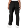 image:imageCherokee Scrubs for Women Cargo Pant Natural Rise Tapered PullOn Bottom with 4 Pockets  Fade Resistant Fabric  4200Black