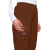 image:imageCherokee Scrubs for Women Cargo Pant Natural Rise Tapered PullOn Bottom with 4 Pockets  Fade Resistant Fabric  4200Chocolate