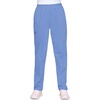 image:imageCherokee Scrubs for Women Cargo Pant Natural Rise Tapered PullOn Bottom with 4 Pockets  Fade Resistant Fabric  4200Ciel