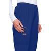 image:imageCherokee Scrubs for Women Cargo Pant Natural Rise Tapered PullOn Bottom with 4 Pockets  Fade Resistant Fabric  4200Galaxy Blue
