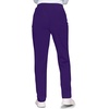 image:imageCherokee Scrubs for Women Cargo Pant Natural Rise Tapered PullOn Bottom with 4 Pockets  Fade Resistant Fabric  4200Grape