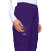 image:imageCherokee Scrubs for Women Cargo Pant Natural Rise Tapered PullOn Bottom with 4 Pockets  Fade Resistant Fabric  4200Grape