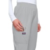 image:imageCherokee Scrubs for Women Cargo Pant Natural Rise Tapered PullOn Bottom with 4 Pockets  Fade Resistant Fabric  4200Grey