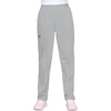 image:imageCherokee Scrubs for Women Cargo Pant Natural Rise Tapered PullOn Bottom with 4 Pockets  Fade Resistant Fabric  4200Grey