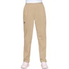 image:imageCherokee Scrubs for Women Cargo Pant Natural Rise Tapered PullOn Bottom with 4 Pockets  Fade Resistant Fabric  4200Khaki