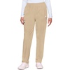 image:imageCherokee Scrubs for Women Cargo Pant Natural Rise Tapered PullOn Bottom with 4 Pockets  Fade Resistant Fabric  4200Khaki