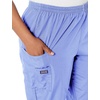 image:imageCherokee Scrubs for Women Cargo Pant Natural Rise Tapered PullOn Bottom with 4 Pockets  Fade Resistant Fabric  4200Navy