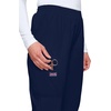 image:imageCherokee Scrubs for Women Cargo Pant Natural Rise Tapered PullOn Bottom with 4 Pockets  Fade Resistant Fabric  4200Navy