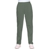 image:imageCherokee Scrubs for Women Cargo Pant Natural Rise Tapered PullOn Bottom with 4 Pockets  Fade Resistant Fabric  4200Olive