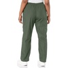 image:imageCherokee Scrubs for Women Cargo Pant Natural Rise Tapered PullOn Bottom with 4 Pockets  Fade Resistant Fabric  4200Olive