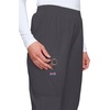 image:imageCherokee Scrubs for Women Cargo Pant Natural Rise Tapered PullOn Bottom with 4 Pockets  Fade Resistant Fabric  4200Pewter