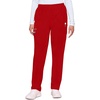 image:imageCherokee Scrubs for Women Cargo Pant Natural Rise Tapered PullOn Bottom with 4 Pockets  Fade Resistant Fabric  4200Red