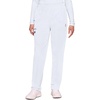 image:imageCherokee Scrubs for Women Cargo Pant Natural Rise Tapered PullOn Bottom with 4 Pockets  Fade Resistant Fabric  4200White