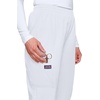 image:imageCherokee Scrubs for Women Cargo Pant Natural Rise Tapered PullOn Bottom with 4 Pockets  Fade Resistant Fabric  4200White