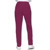 image:imageCherokee Scrubs for Women Cargo Pant Natural Rise Tapered PullOn Bottom with 4 Pockets  Fade Resistant Fabric  4200Wine