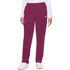 image:imageCherokee Scrubs for Women Cargo Pant Natural Rise Tapered PullOn Bottom with 4 Pockets  Fade Resistant Fabric  4200Wine