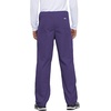 image:imageCherokee Unisex Scrub Pants for Men amp Women Drawstring Cargo Medical Uniform Straight Leg Nursing Scrub Bottoms  4100Grape