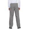 image:imageCherokee Unisex Scrub Pants for Men amp Women Drawstring Cargo Medical Uniform Straight Leg Nursing Scrub Bottoms  4100Grey