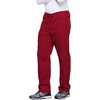 image:imageCherokee Unisex Scrub Pants for Men amp Women Drawstring Cargo Medical Uniform Straight Leg Nursing Scrub Bottoms  4100Red