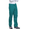 image:imageCherokee Unisex Scrub Pants for Men amp Women Drawstring Cargo Medical Uniform Straight Leg Nursing Scrub Bottoms  4100Teal Blue