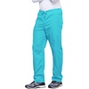 image:imageCherokee Unisex Scrub Pants for Men amp Women Drawstring Cargo Medical Uniform Straight Leg Nursing Scrub Bottoms  4100Turquoise