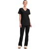 image:imageCherokee WW Core Stretch Scrub Tops Women VNeck 3 PocketsBlack