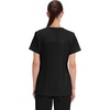 image:imageCherokee WW Core Stretch Scrub Tops Women VNeck 3 PocketsBlack