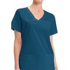 image:imageCherokee WW Core Stretch Scrub Tops Women VNeck 3 PocketsCaribbean Blue