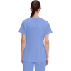 image:imageCherokee WW Core Stretch Scrub Tops Women VNeck 3 PocketsCiel