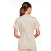 image:imageCherokee WW Core Stretch Scrub Tops Women VNeck 3 PocketsKhaki