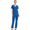 image:imageCherokee WW Core Stretch Scrub Tops Women VNeck 3 PocketsRoyal