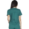 image:imageCherokee WW Core Stretch Womens Scrubs Top VNeck 2 Way Medical Scrub TopHunter Green