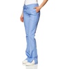 image:imageCherokee WW Originals Scrub Pants for Women Flare Leg 3 PocketsCiel