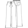 image:imageCherokee WW Originals Scrub Pants for Women Flare Leg 3 PocketsHunter