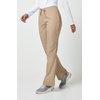 image:imageCherokee WW Originals Scrub Pants for Women Flare Leg 3 PocketsKhaki